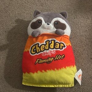 Fiesta Plush Toy with Red and Yellow Accents